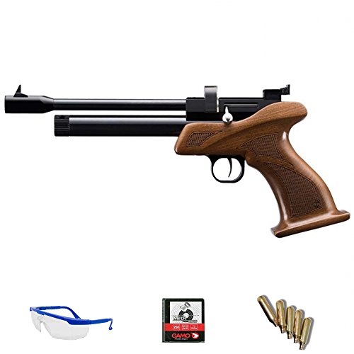 Pack Pistola Cal. 5.5mm Zasdar CP1 con Cargador multitiro CO2 inferior a 3,5J