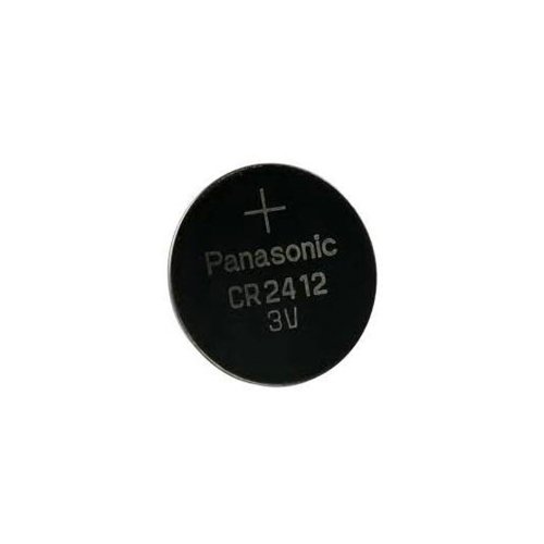 Panasonic CR2412 - Batería no Recargable (Litio, Acero Inoxidable)