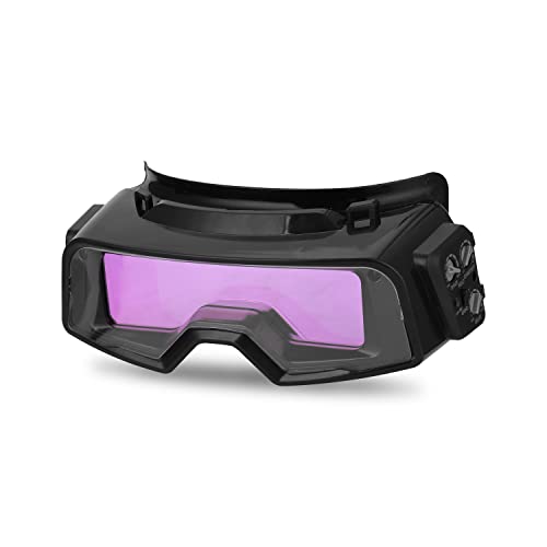 Pantalla Soldar Automática Weytoll Gafas de Soldadura para Protección de Ojos de Soldadura con Oscurecimiento Automático para TIG MIG MMA Gafas de Soldadura Profesionales