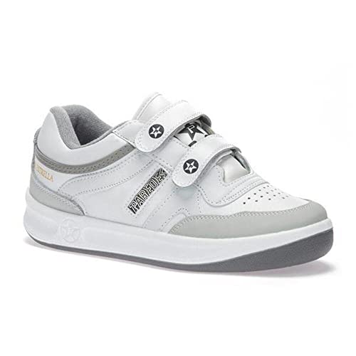 Paredes - Zapatillas Unisex Estrella Velcro Blanco - 44