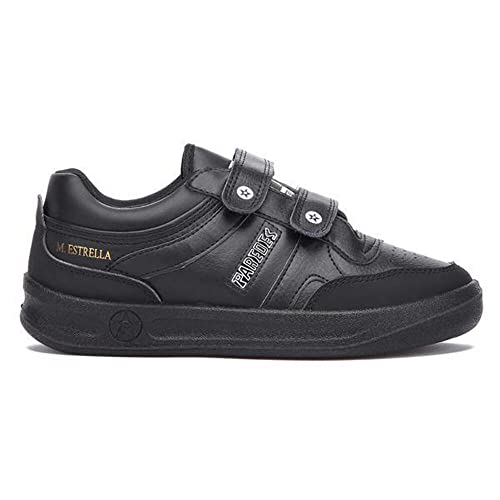 Paredes - Zapatillas Unisex Estrella Velcro Negro - 41