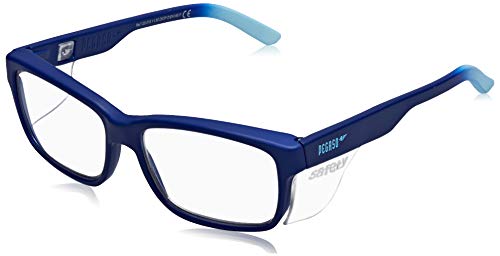Pegaso 125.09.015 - Gafas contra impactó con lentes pre graduadas, Multicolor (Negro/Azul), +1.5, L