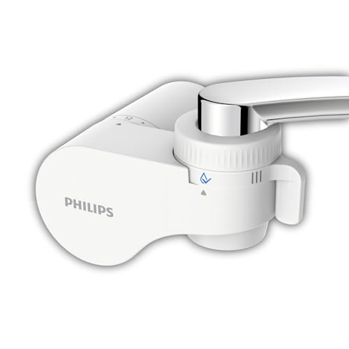 Philips Water AWP3754 X - Guard Filtro de agua potable para grifos, ultrafiltración, 1000 l, Color Blanco