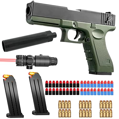 Pistola de Espuma Blaster, Suave EVA, Juguetes de Tiro de Blanda, Modelo para 14 Regalos para niños