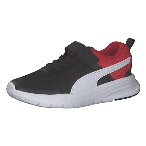 PUMA Puma Evolve Run Mesh Ac+ Ps, Zapatillas deportivas Unisex niños, Multicolor (Puma Black Puma White), 35 EU