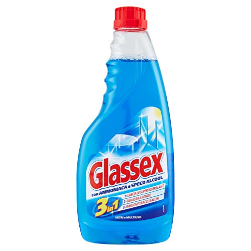 Repuesto para limpia cristales con amoníaco Glassex, 500 ml