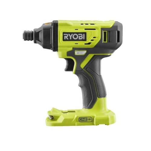 RYOBI - Atornillador de Impacto 18V ONE+ (Batería y Cargador no Incluidos) para Atornillar, Desatornillar, Empernar sin Resistencia con Par de Apriete 200 Nm - Receptor Hex 1/4" - R18ID2-0