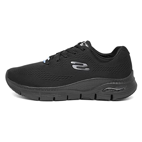 Skechers Arch Fit Big Appeal, Zapatillas Mujer, Negro, 38 EU