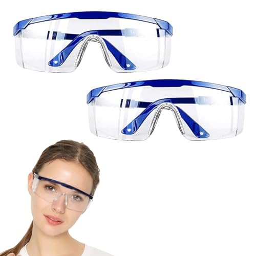 Sobregafas de seguridad, gafas de protección de trabajo, gafas de protección antiarañazos, antiniebla, gafas de seguridad transparentes, gafas de protección para laboratorio