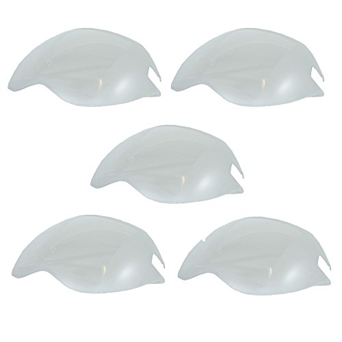 Soldadura de repuesto lentes lente exterior protectora casco para soldar Máscara de filtro de tapa x 5