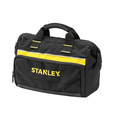 STANLEY 1-93-330 - Bolsa para Herramientas 30 x 25 x 13 cm, Nylon, 8 compartimentos interiores