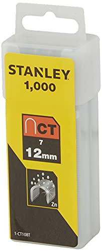 Stanley CT100 - Grapas para cable (12 mm) 1000 piezas