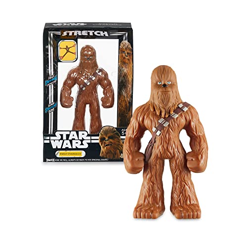 Stretch - Star Wars Chewbacca, muñeco Que se estira, Personaje película clásica la Guerra de Las Galaxias, Licencia Oficial, Producto Original, Regalo para coleccionistas, 5 años, Famosa (TR400000)