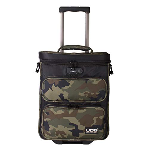 UDG Ultimate DIGI Trolley to Go Negro Camo Naranja Interior