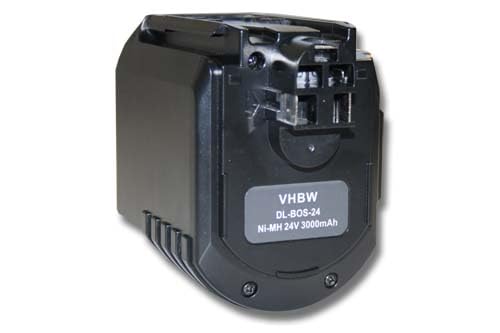 vhbw Batería Recargable Compatible con Würth ABH 20, ABH 20-SLE Herramientas eléctricas (3000 mAh NiMH 24 V)