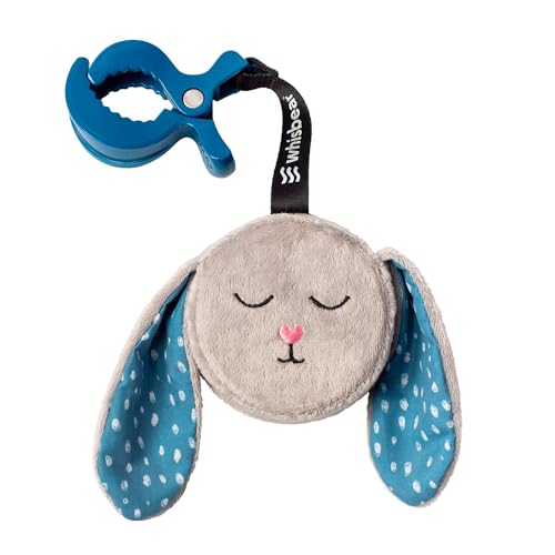 Whisbear Peluche El Colgante Conejito que Murmulla, Gris