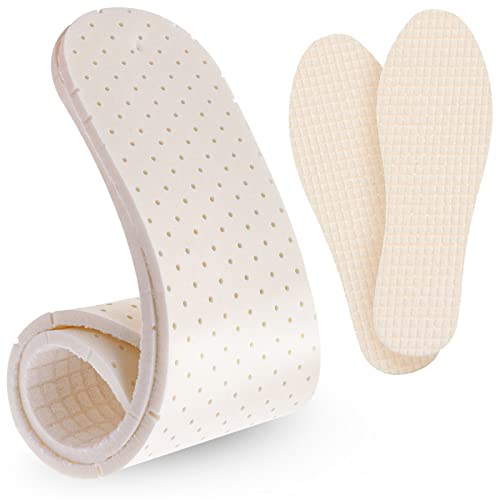 WLLHYF Plantillas de espuma viscoelástica Súper suave Absorción de golpes Resistencia a la compresión Insertos de zapatos delgados para hombres Mujeres Aliviar el dolor (27 cm)