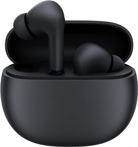 Xiaomi Redmi Buds 4 Active Auriculares inalambricos Bluetooth, 28 Horas de batería, IPX4 Resistentes al Agua, Control táctil, Auriculares Bluetooth 5.3 de Ruido con IA para Llamadas- Negro