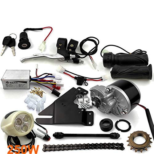 24 V 250 W Kit de Bicicleta ELÉCTRICA Kit DE CONVERSIÓN E-Bike Scooter ELÉCTRICO Bicicleta GNG Motor ELÉCTRICO (Montaje Lateral)