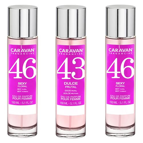 2x Caravan Perfumes de Mujer Nº43 (2) Nº46 de 150ml