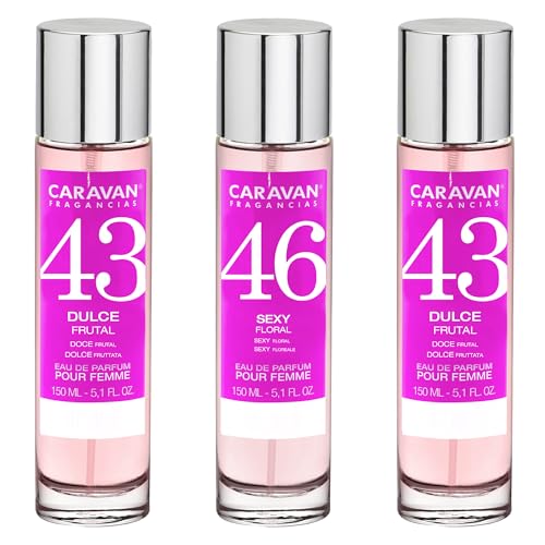 3x Caravan Perfume de Mujer (2) Nº43 Nº46-150ml.