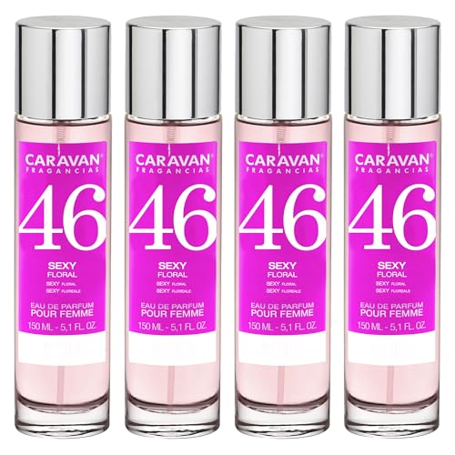 4x Caravan Perfume de Mujer Nº46-150ml.