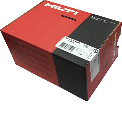 750 x HILTI X-GN 27MX para GX 120 + Gas GC 22