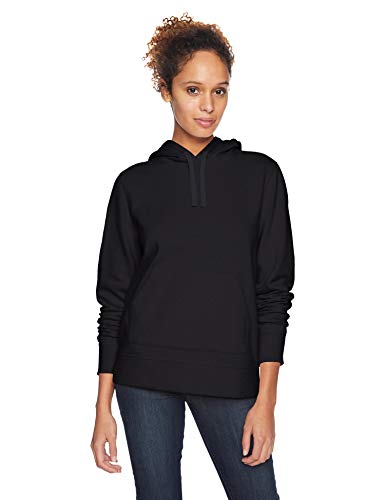 Amazon Essentials Sudadera de Felpa Francesa con Capucha (Disponible en Tallas Grandes) Mujer, Negro, XXL