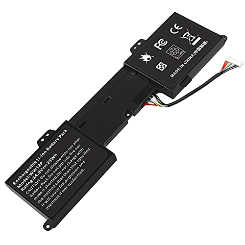 ASUNCELL 29Wh WW12P Batería para computadora portátil DELL Duo 1090 (P08T) Serie Convertible para computadora portátil 9YXN1 TR2F1 WW12P Batería de Iones de Litio de 4 Celdas