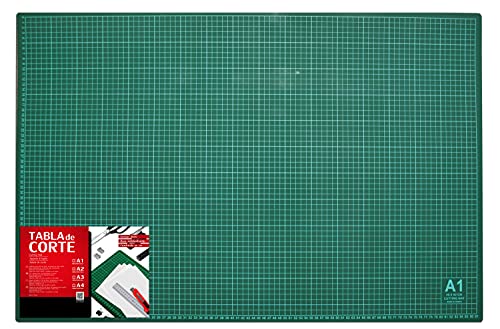Base de Corte Doble Cara - Autocicatricante Patchwork - Cutting Mat de 5 capas para Costura y Manualidades (TAMAÑO A1-84,1 x 59,4 cm)