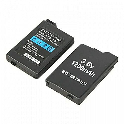 BATERIA Compatible con PSP 2000 PSP 2004 PSP 3000 PSP 3004, 1200 MAH 3.6V Recambio