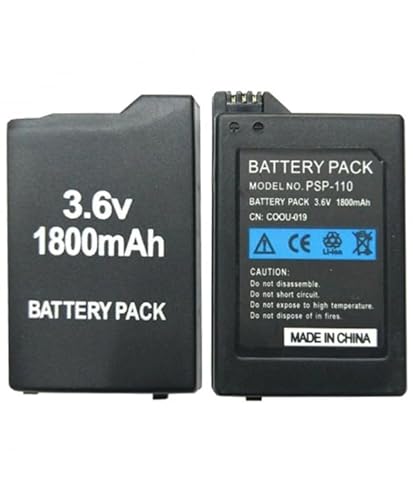 BATERIA Compatible para PSP 1000 1004 Fat Gorda 1800 mAh Battery 1001 1002 1003