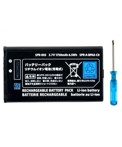 BATERIA para Nintendo 3DS XL New 2DS / 3DS XL Destornillador 3DS 1750 mAh SPR-003