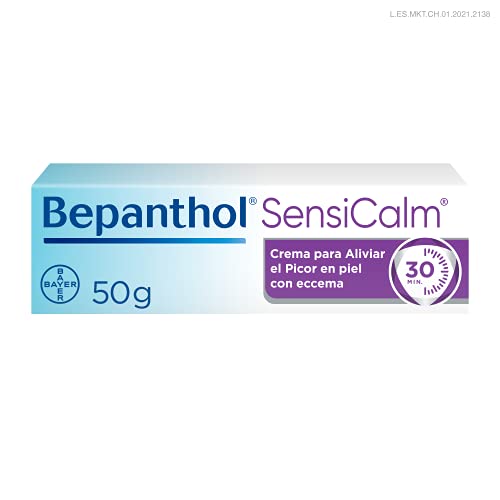 Bepanthol Derma SensiCalm para Aliviar el Picor y Enrojecimiento de las Irritaciones Cutáneas en Solo 30 Minutos, Sin Cortisona, 50 g