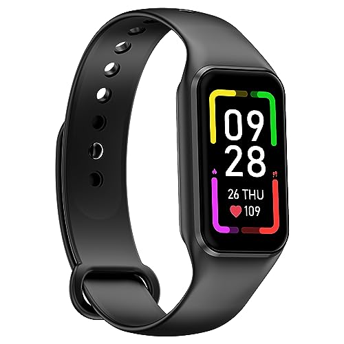 Blackview Smartwatch, Reloj Inteligente Hombre Mujer - Oxímetro(SpO2) Caloría Podómetro Sueño Pulsometro | Pantalla de 1,47 Pulgadas, iP68 Impermeable, Pulsera Actividad Compatible con Android e iOS