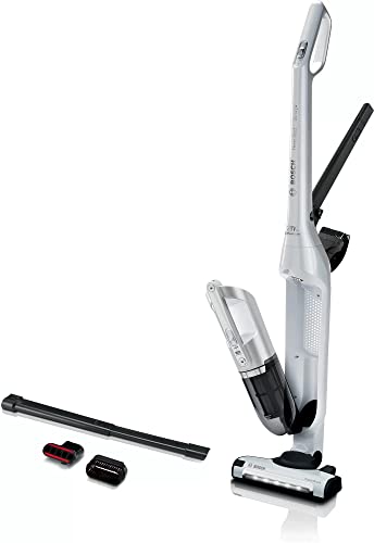 Bosch Hogar Bosch Serie | 4 Flexoo'o Gen 2 Aspirador Vertical sin Cable, 25.2 W, 0.4 litros, 82 Decibeles, 2 Velocidades, Blanco/Negro