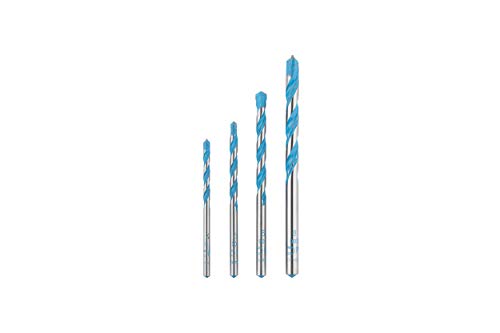 Bosch Professional 260925C100 Set de 4 Brocas Multiuso Accesorio de Taladro de percusión