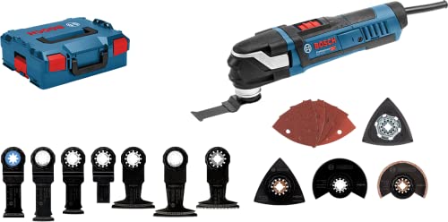 Bosch Professional GOP 40-30 - Multiherramienta (400W, Starlock, 16 accesorios, en L-BOXX)