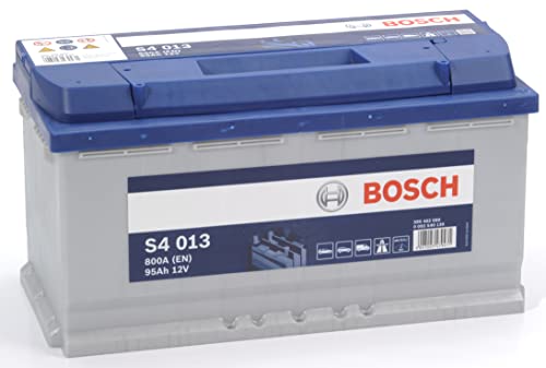 Bosch S4013 - batería de coche - 95A/h - 800A - tecnología plomo-ácido - para vehículos sin sistema Start/Stop - Tipo 019