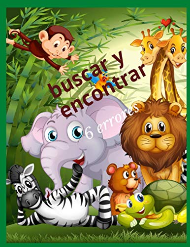 buscar y encontrar 6 errores: Juego de los 6 errores para niños de 5 a 8 años