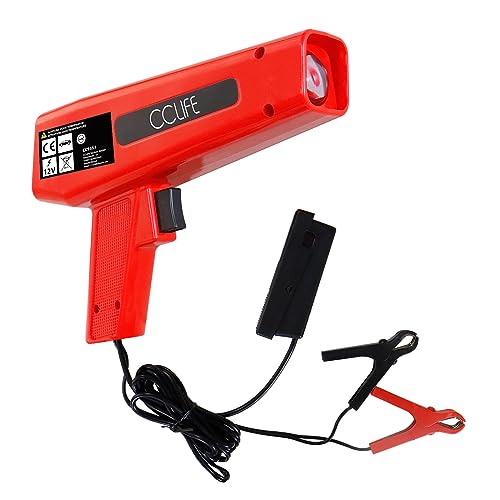 CCLIFE 12V/10W Pistola Estroboscopica pistola estroboscopica digital Pistol Grip Xenon Timing Light