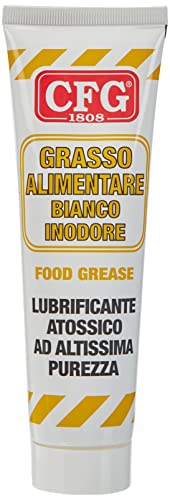 CFG L01205 Grasa ALIMENTARIA Tubo de 125 ml, Color Blanco