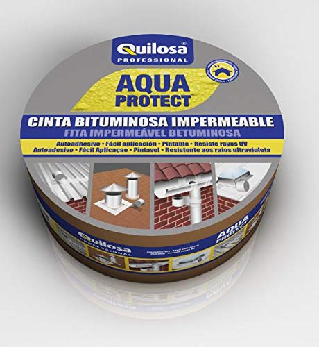 CINTA BITUMINOSA IMPERMEABLE NEGRA 10 M X 10 CM