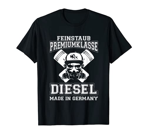 Clase de polvo fino diésel Alemania. Camiseta