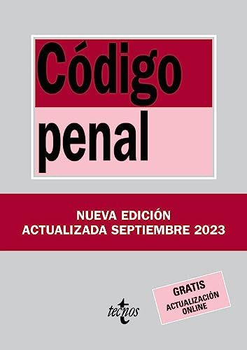 Código Penal: Ley Orgánica 10/1995, de 23 de noviembre (Derecho - Biblioteca de Textos Legales)