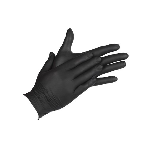 Cofan Caja de 100 unidades de guantes de nitrilo | Finos y elásticos | Sin polvo | Cómodos y agradables al tacto