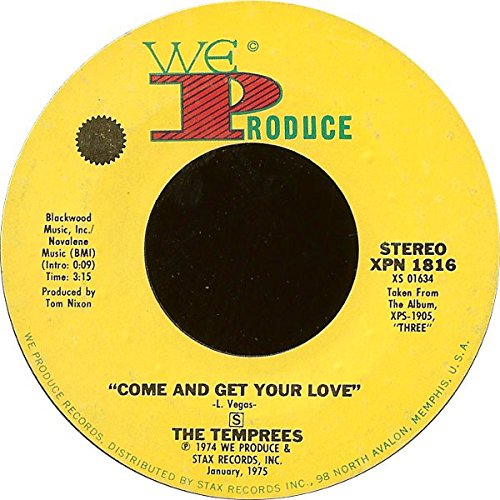 Come And Get Your Love / I'll Live Her Life-7" 45