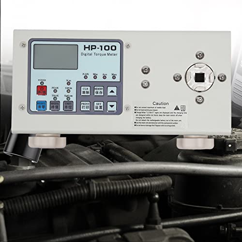 Comprobador de par de apriete digital, adaptador de torsiómetro eléctrico de alta precisión, pantalla digital, 600 Hz