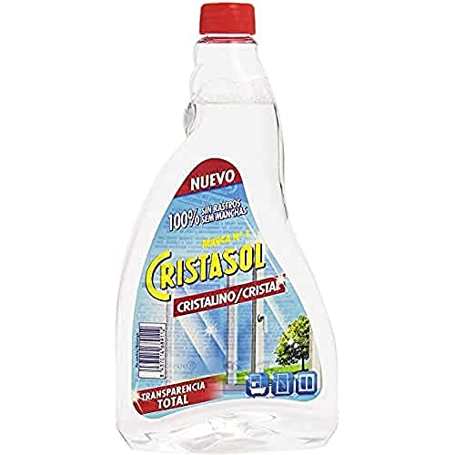 Cristasol - Limpia cristales - Transparencia total - 4 x 750 ml