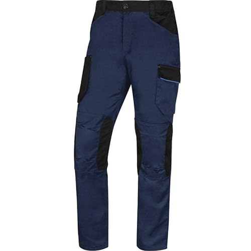 Delta plus M2pa3 Pantalones de utilidades de Trabajo, Azul Marino, 26W para Hombre